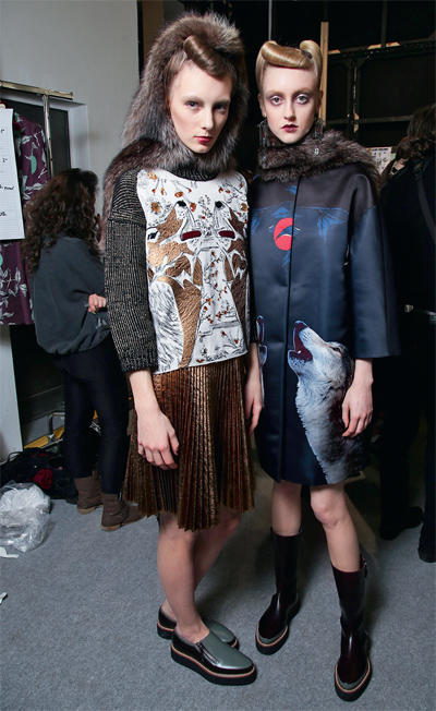 ANTONIO MARRAS BACKSTAGE