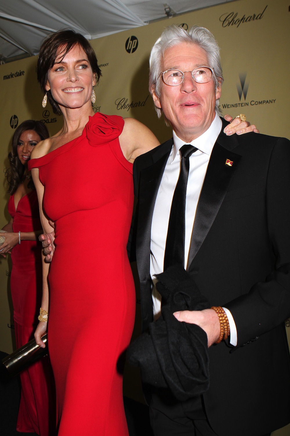 Ричард Гир и Кэри Лоуэлл