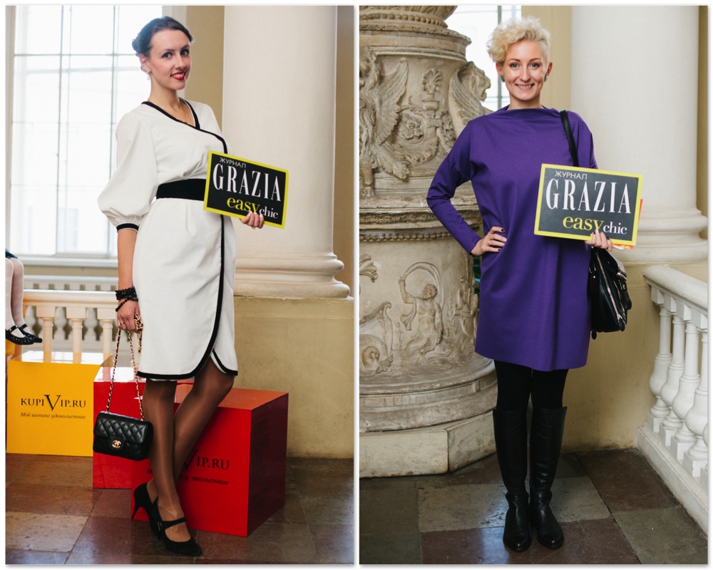 Grazia StreetStyle на Aurorа Fashion Week Russia Grazia StreetStyle на Aurorа Fashion Week Russia