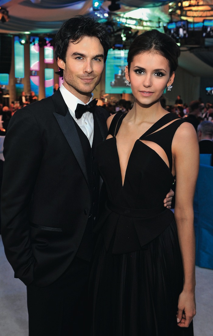 Иэн Сомерхолдер и Нина Добрев