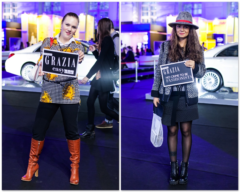 Grazia StreetStyle,  Mercedes-Benz Fashion Week Russia 2013 