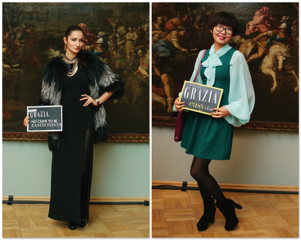Grazia StreetStyle на Aurorа Fashion Week Russia Grazia StreetStyle на Aurorа Fashion Week Russia