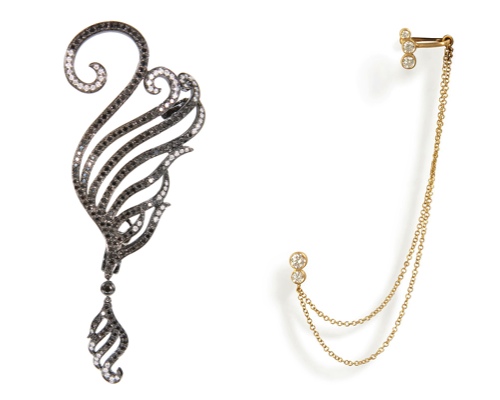 Серьга, Sophie Bille Brahe; Серьга, Gaydamak; 