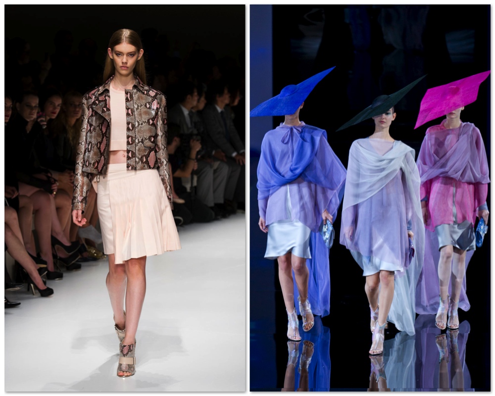 SALVATORE FERRAGAMO, ВЕСНА – ЛЕТО 2014 / GIORGIO ARMANI, ВЕСНА – ЛЕТО 2014