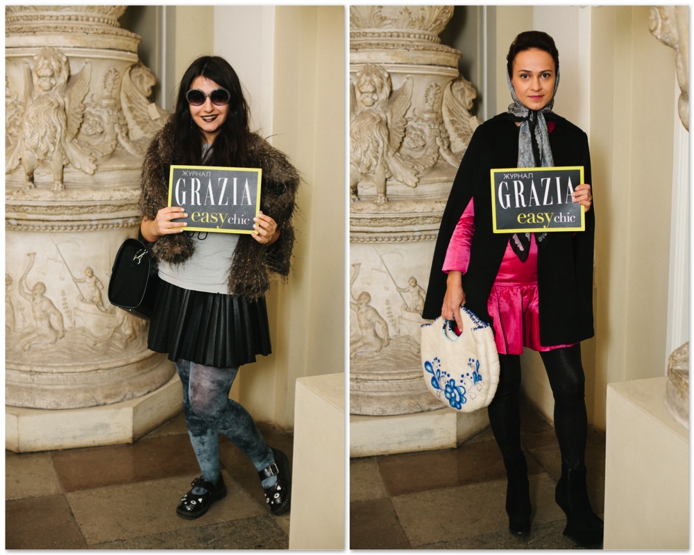 Grazia StreetStyle на Aurorа Fashion Week Russia 