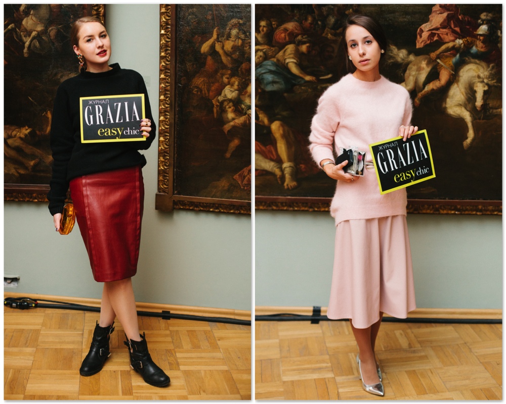 Grazia StreetStyle на Aurorа Fashion Week Russia Grazia StreetStyle на Aurorа Fashion Week Russia