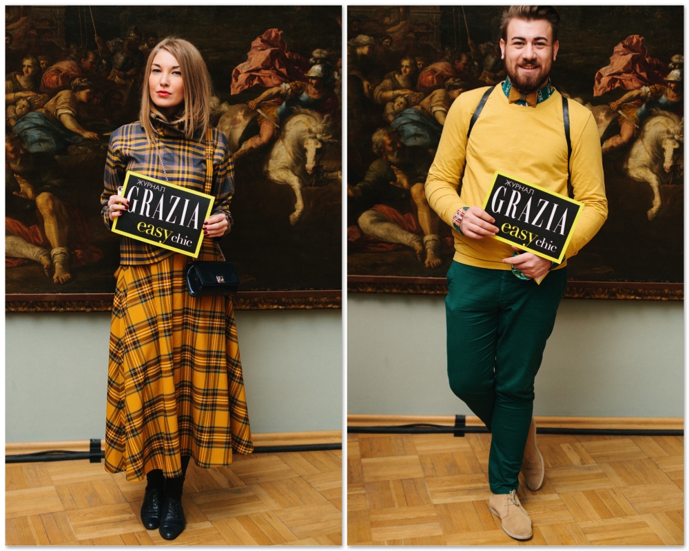 Grazia StreetStyle на Aurorа Fashion Week Russia Grazia StreetStyle на Aurorа Fashion Week Russia