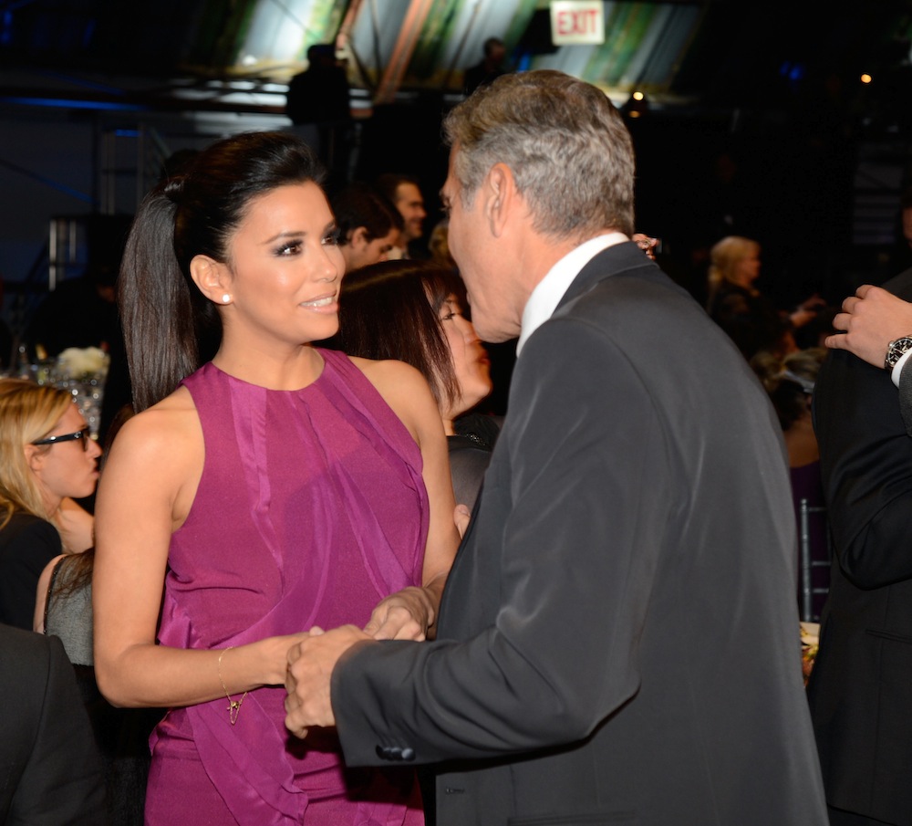 Ева Лонгория и Джордж Клуни