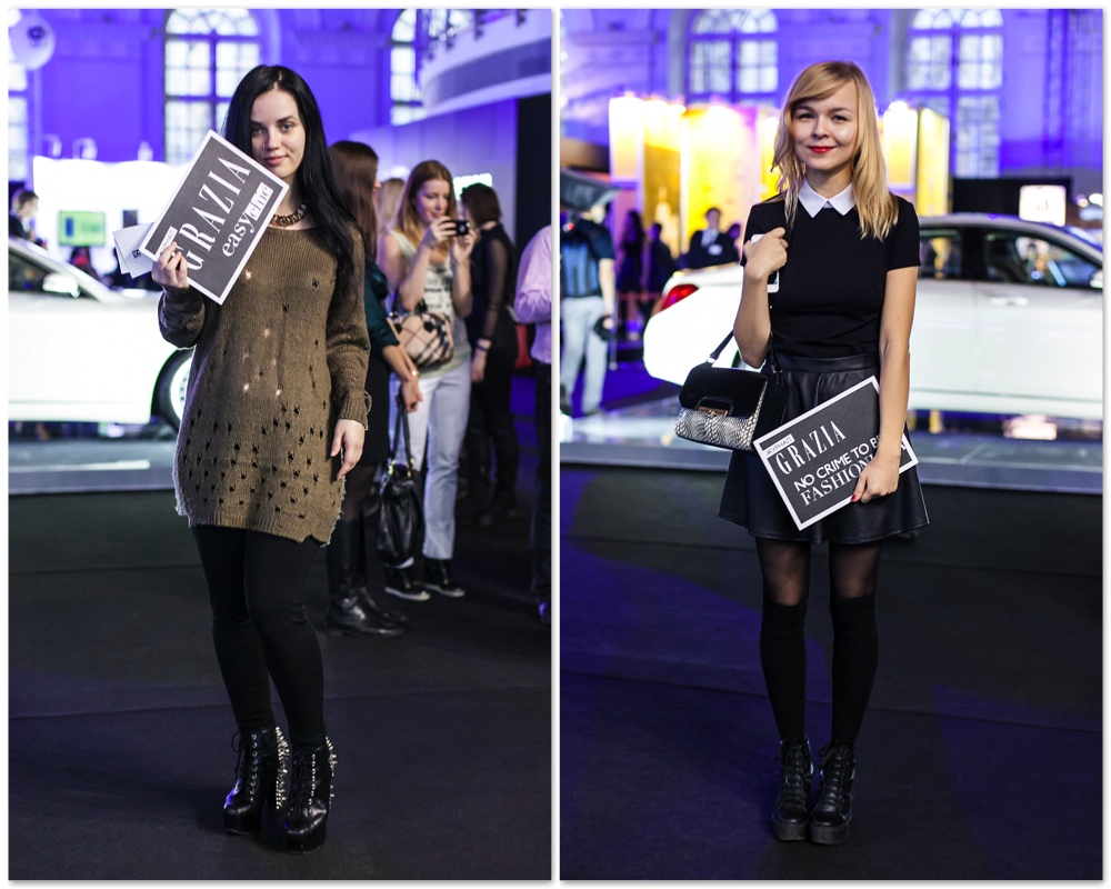 Grazia StreetStyle, Mercedes-Benz Fashion Week Russia 2013 Grazia StreetStyle, Mercedes-Benz Fashion Week Russia 2013
