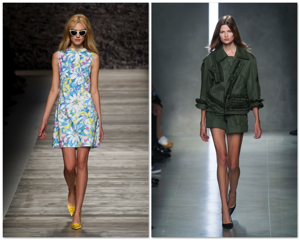 BLUGIRL, ВЕСНА – ЛЕТО 2014 / BOTTEGA VENETA, ВЕСНА – ЛЕТО 2014