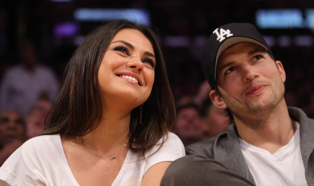 Мила Кунис и Эштон Катчер