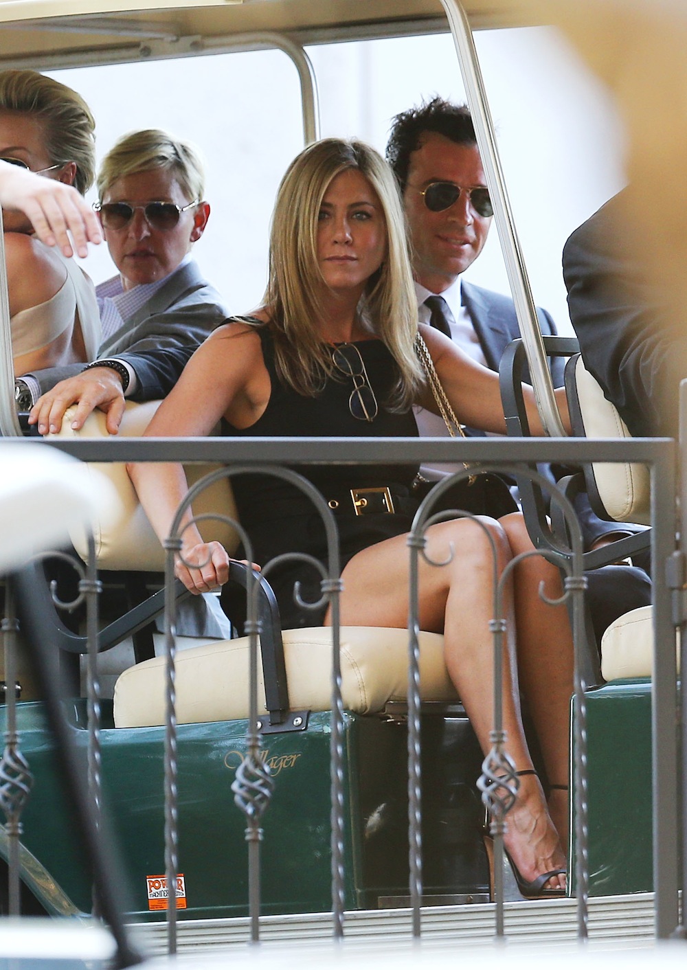 Дженнифер Энистон и Джастин Теру