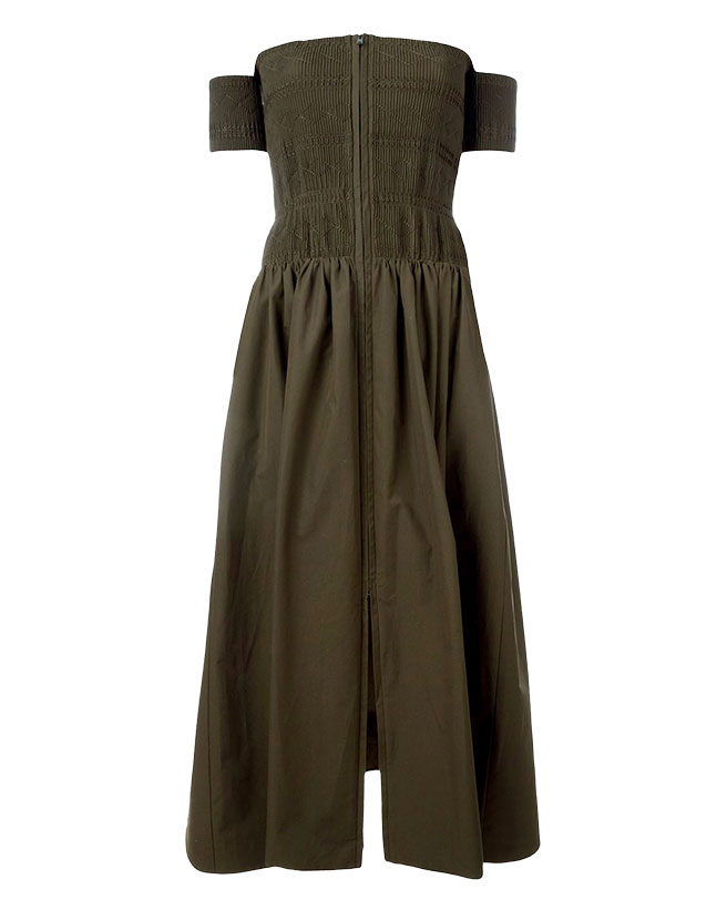 Хлопковое платье, Fendi, 202 850 руб., Fendi. Хлопковое платье, Fendi, 202 850 руб., Fendi.