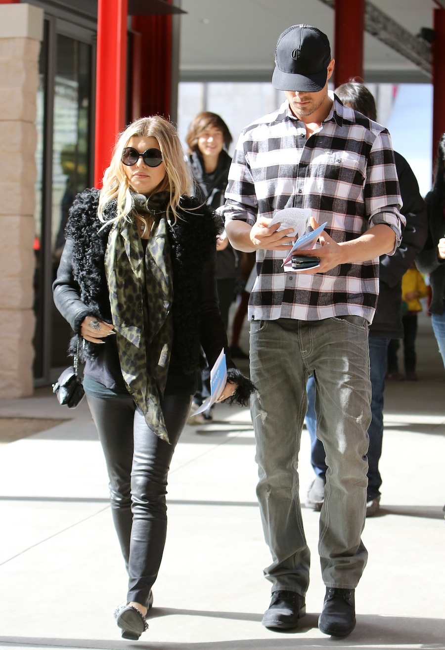 Ферги и Джош Дюамель