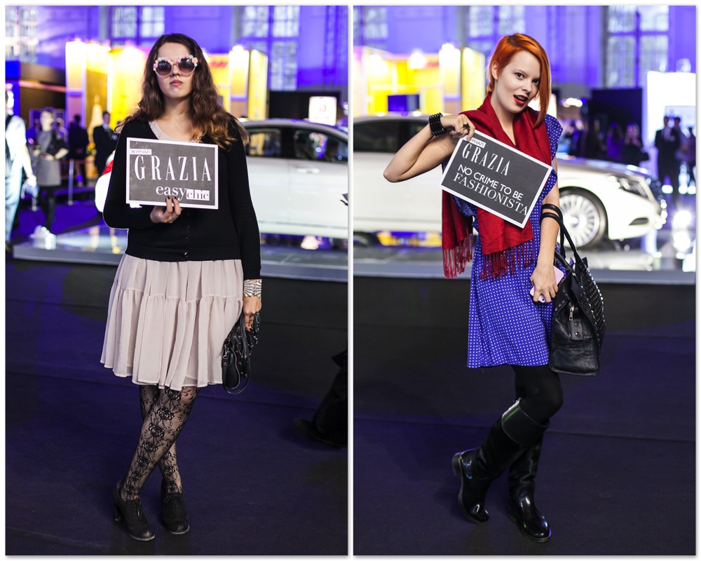 Grazia StreetStyle, Mercedes-Benz Fashion Week Russia 2013 Grazia StreetStyle, Mercedes-Benz Fashion Week Russia 2013