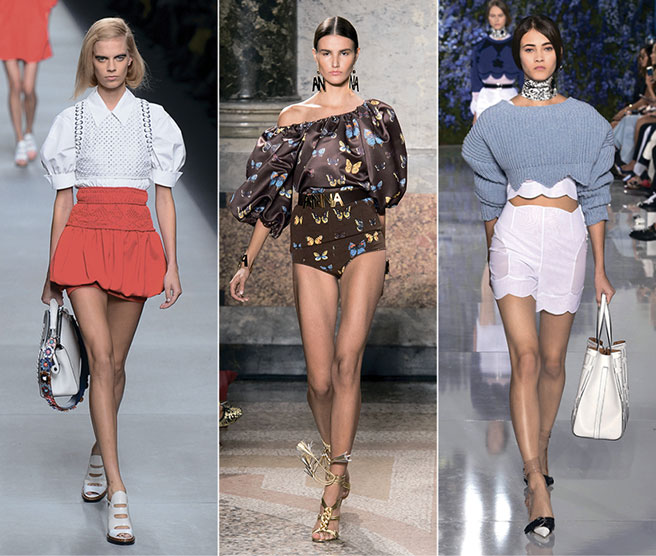 Fendi, Blugirl, Dior Fendi, Blugirl, Dior
