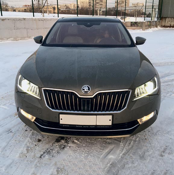 Тест-драйв: Skoda Superb