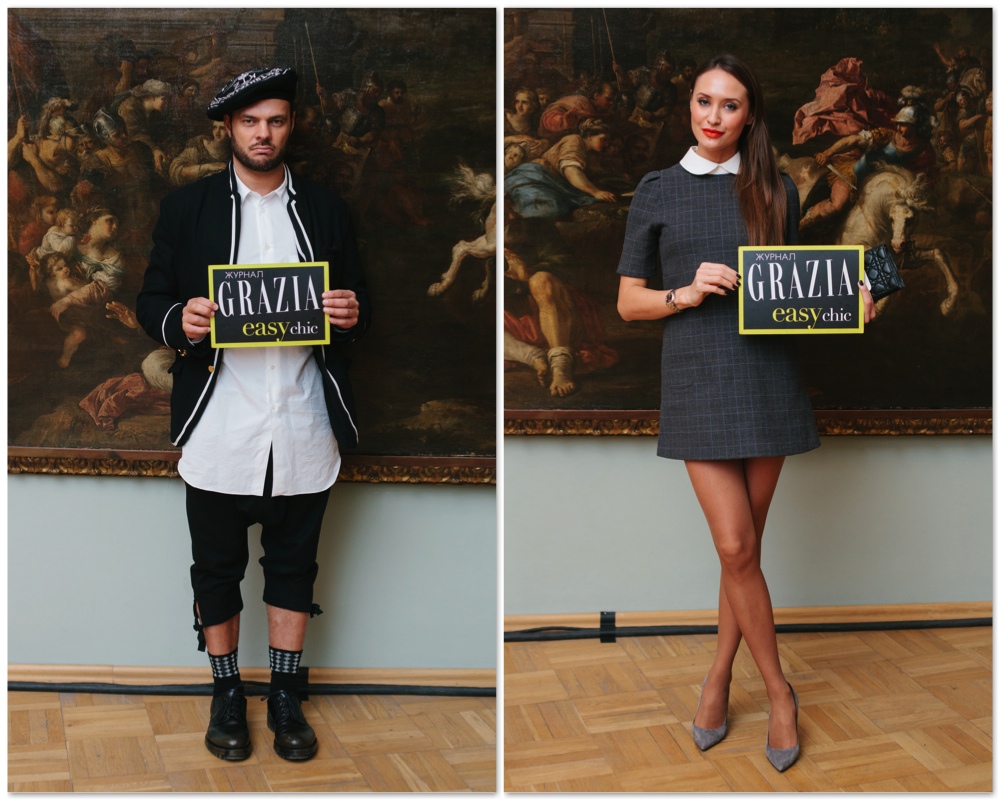 Grazia StreetStyle на Aurorа Fashion Week Russia Grazia StreetStyle на Aurorа Fashion Week Russia