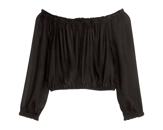 Топ из вискозы, H&M, 999 руб., H&M. Топ из вискозы, H&M, 999 руб., H&M.