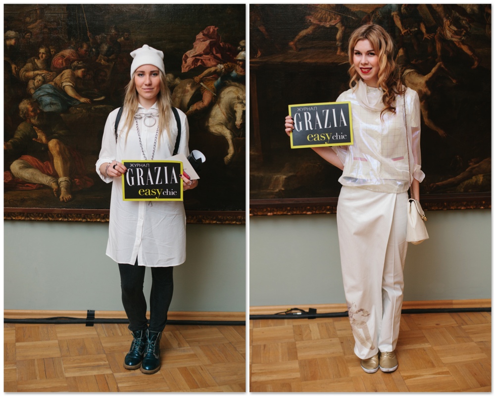 Grazia StreetStyle на Aurorа Fashion Week Russia Grazia StreetStyle на Aurorа Fashion Week Russia
