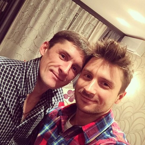 Сергей Лазарев с братом Павлом Сергей Лазарев с братом Павлом