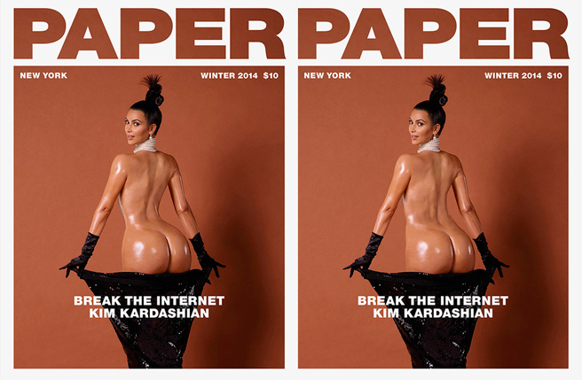 Ким Кардашьян для Paper