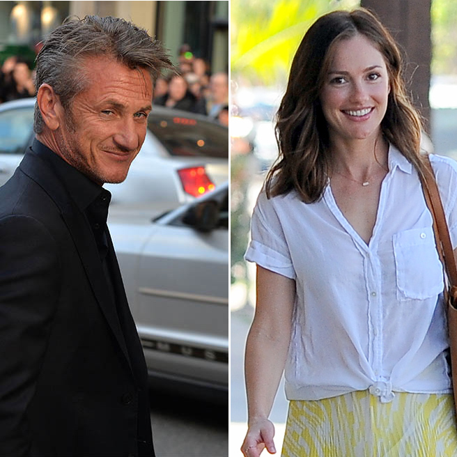 Шон Пенн и Минка Келли