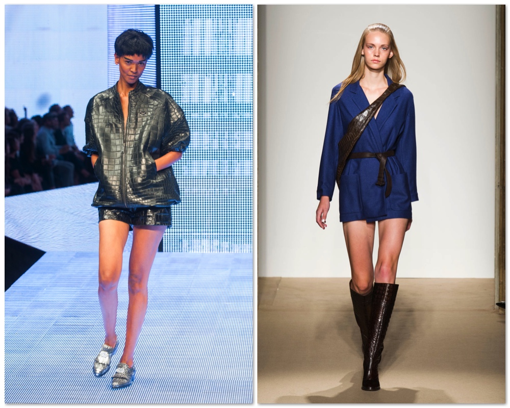 PHILIPP PLEIN, ВЕСНА – ЛЕТО 2014 / SIMONETTA RAVIZZA, ВЕСНА – ЛЕТО 2014