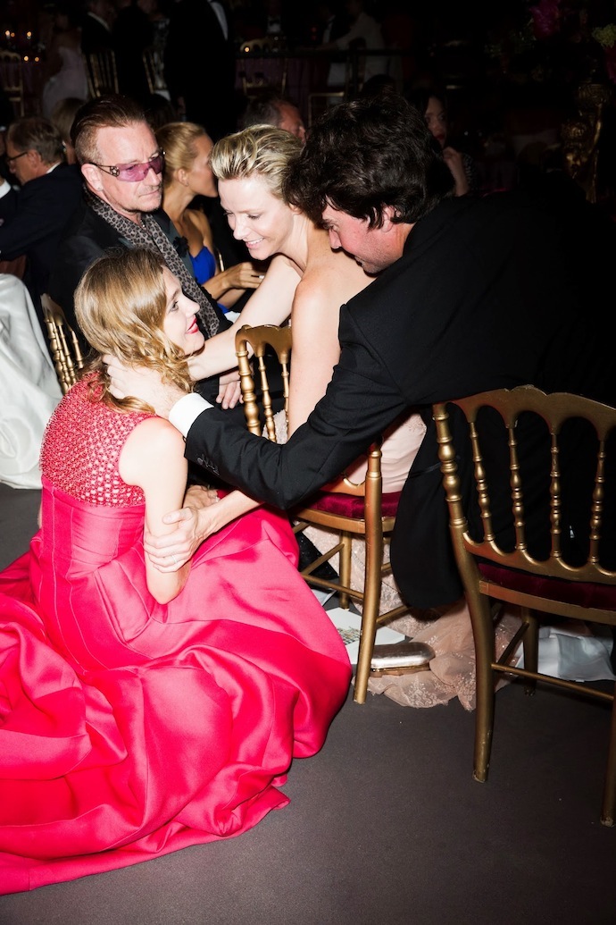 Боно, княгиня Шарлин, Анри Пино и Наталья Водянова