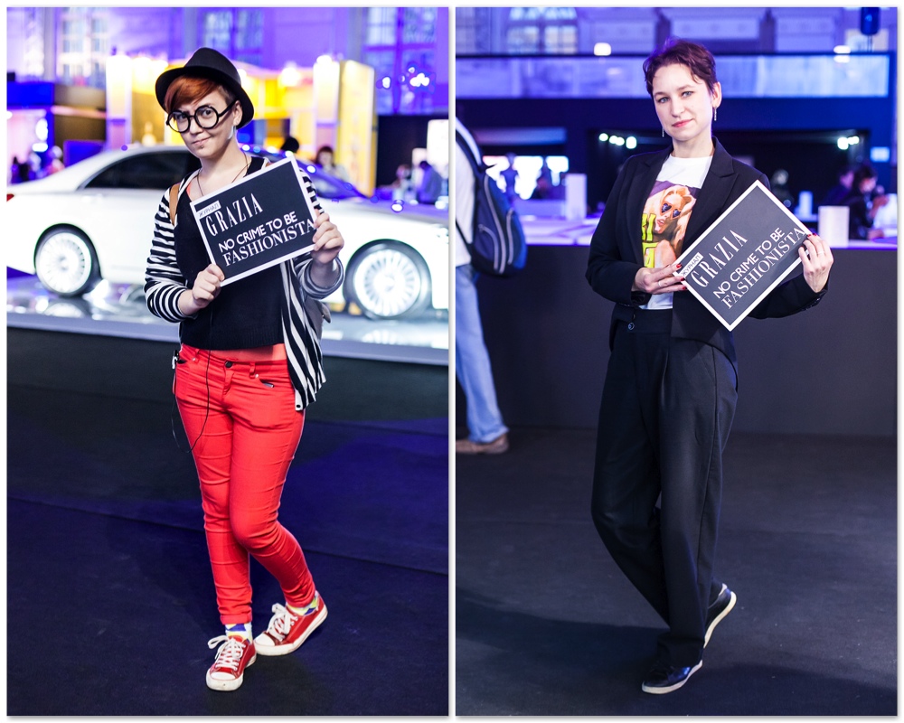 Grazia StreetStyle, Mercedes-Benz Fashion Week Russia 2013 Grazia StreetStyle, Mercedes-Benz Fashion Week Russia 2013