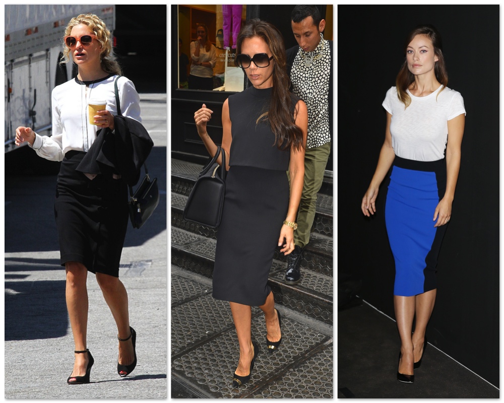 Кейт Хадсон, Виктория Бекхэм и Оливия Уайлд