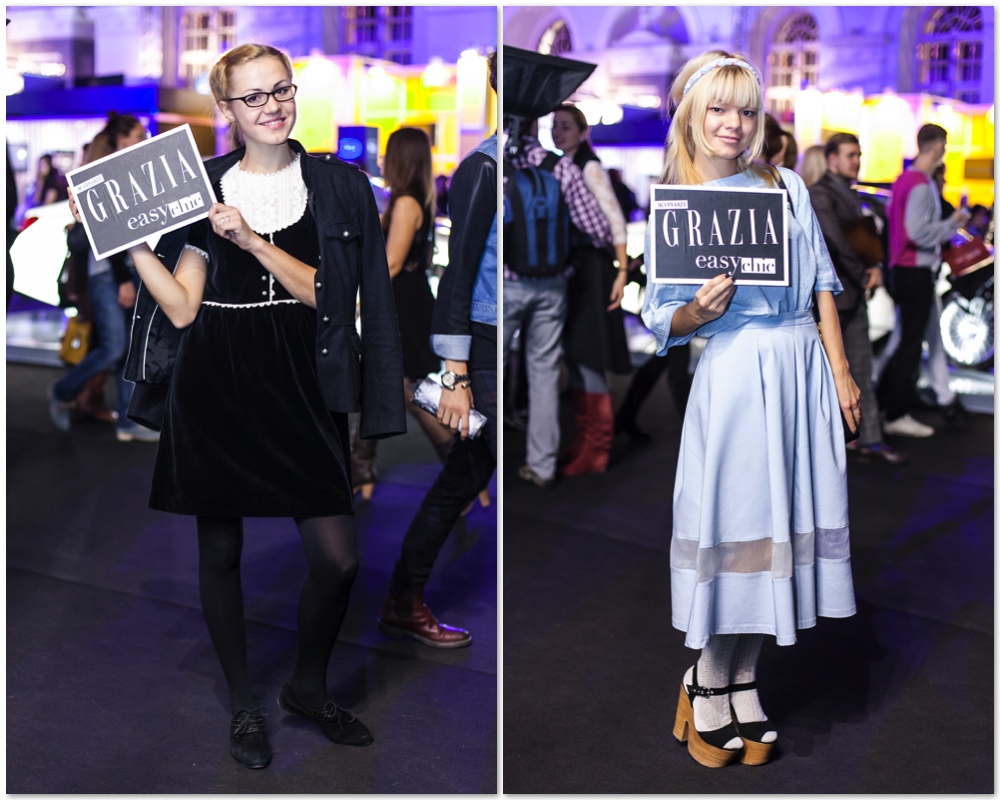 Grazia StreetStyle на Mercedes-Benz Fashion Week Russia 2013 Grazia StreetStyle на Mercedes-Benz Fashion Week Russia 2013