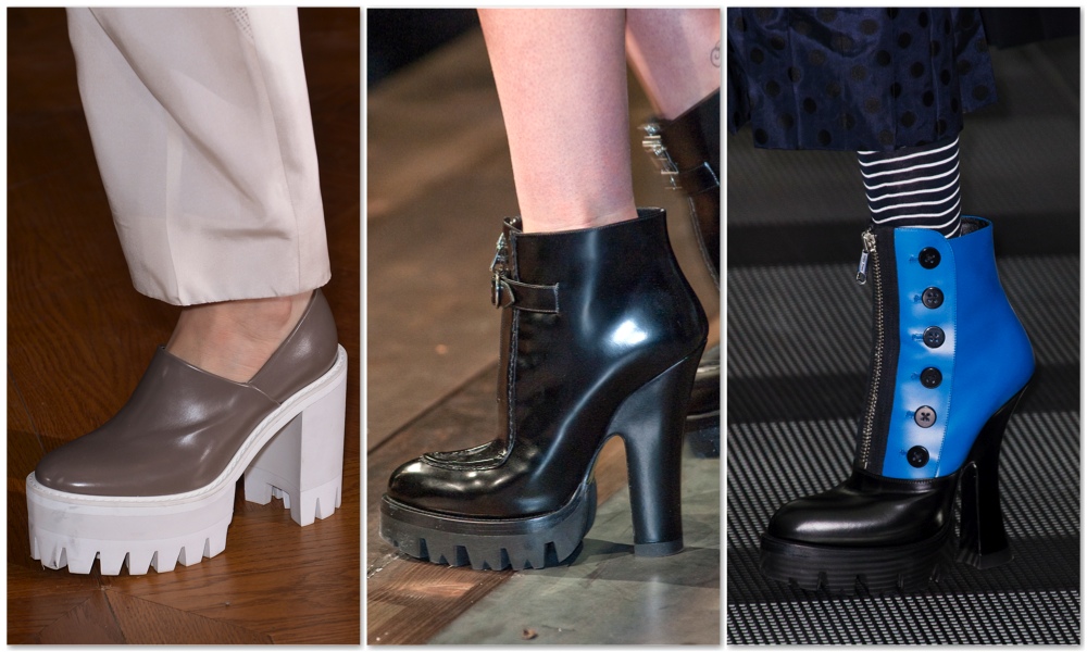 Обувь на «тракторной» подошве