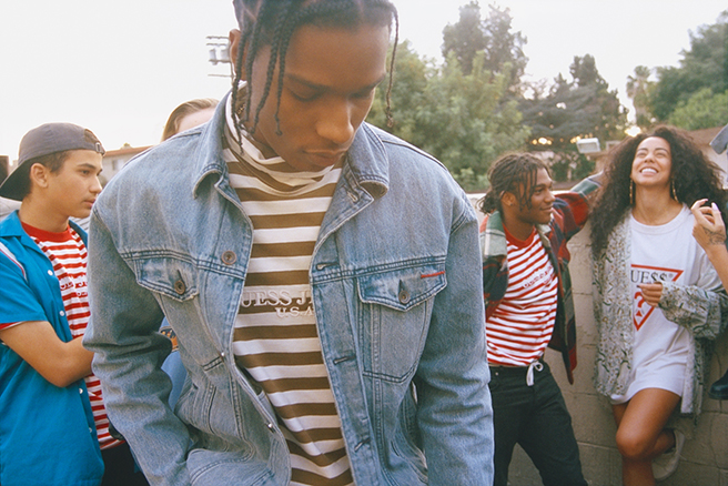 Коллекции GUESS Originals A$AP Rocky