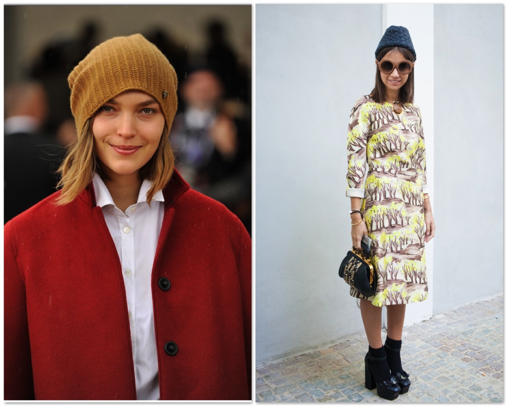 Вязаные шапки