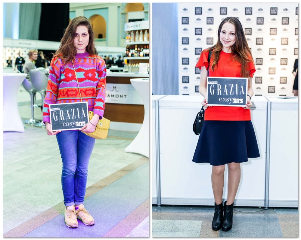 Grazia Streetstyle на Неделе Моды в Москве