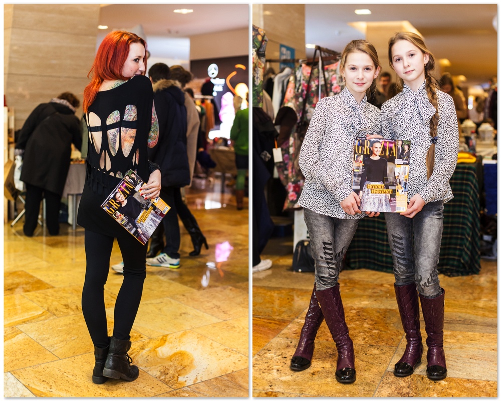 Grazia Streetstyle на Дизайн-маркете Fashion Bazaar Moscow