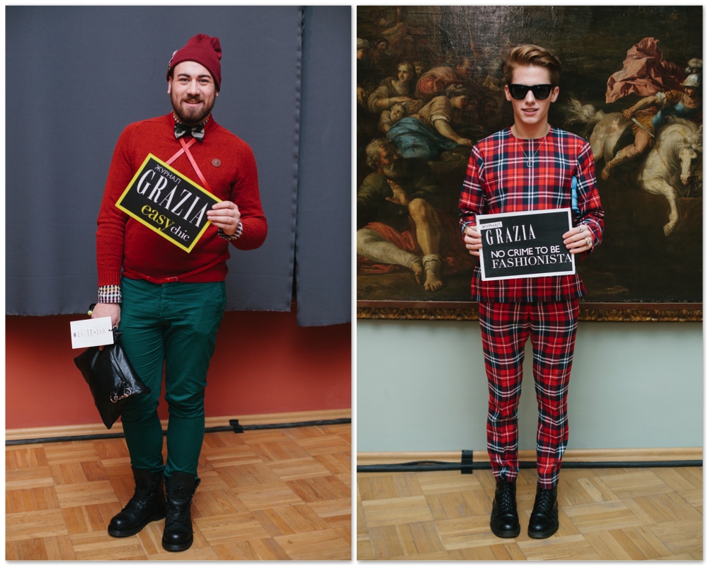 Grazia StreetStyle на Aurorа Fashion Week Russia Grazia StreetStyle на Aurorа Fashion Week Russia