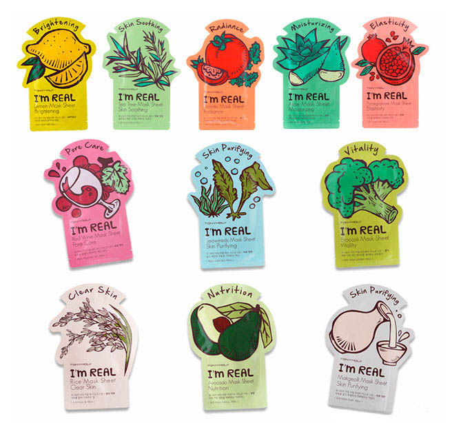  Маски I’m Real, Tony Moly, 100 руб.