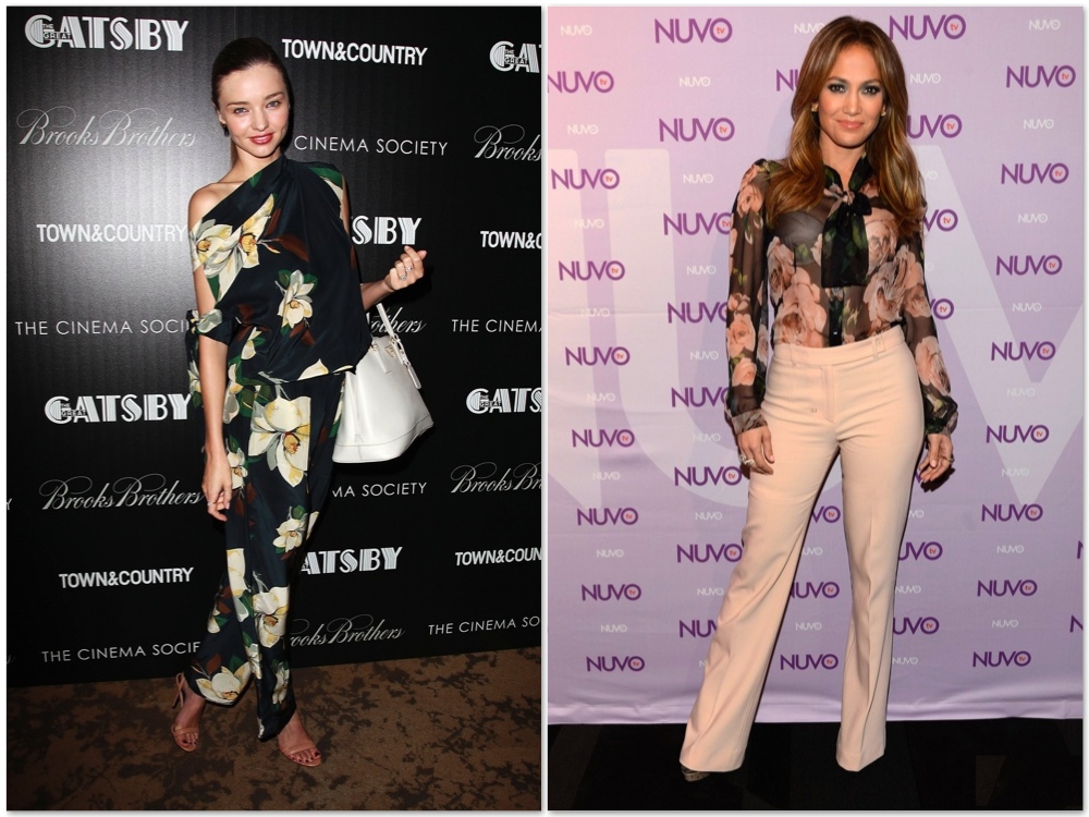 Миранда Керр / Дженнифер Лопес