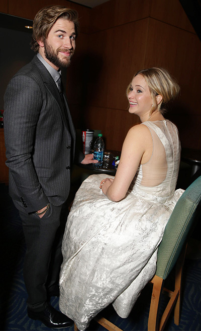 Лиам Хемсворт и Дженнифер Лоренс