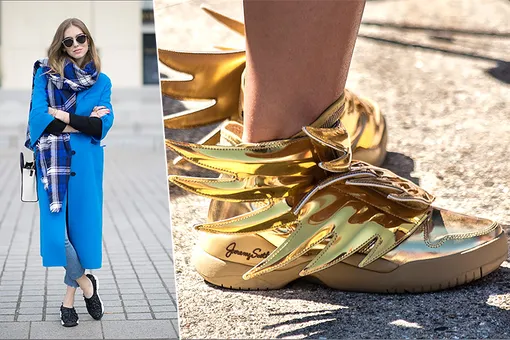 Кьяра Ферраньи и «Крылатые» кроссовки, Adidas Originals x Jeremy Scott