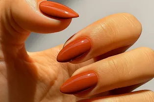 16 идей маникюра в терракотовом цвете, который будет актуален в январе-2026 16 идей маникюра в терракотовом цвете, который будет актуален в январе-2026