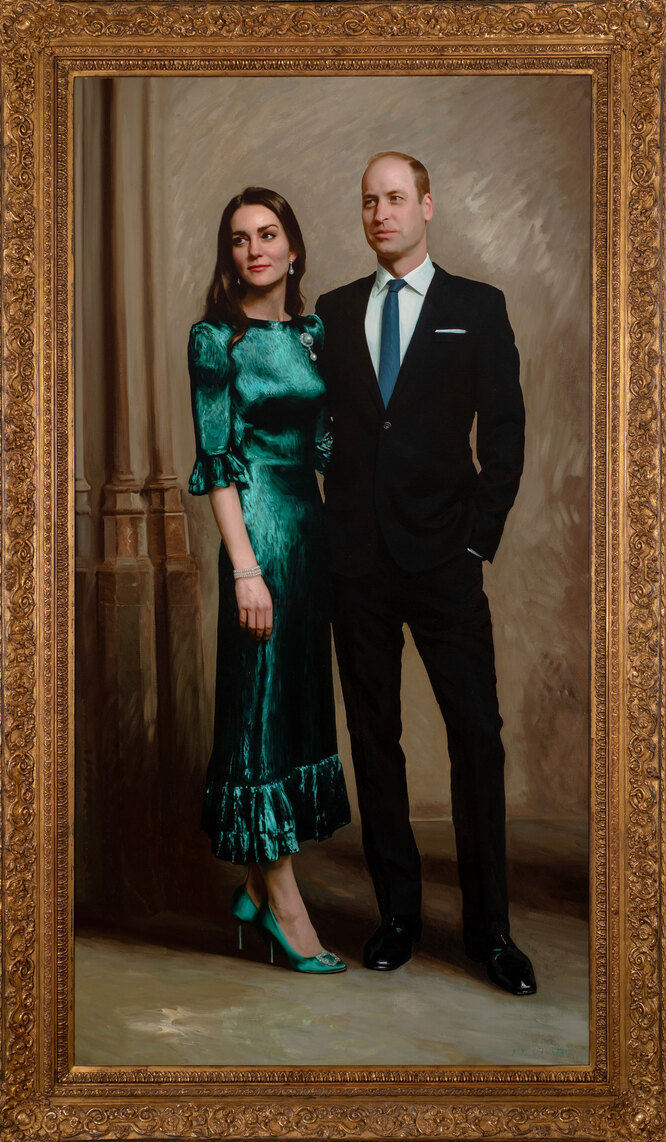 Официальный портрет Кейт Миддлтон и принц Уильям