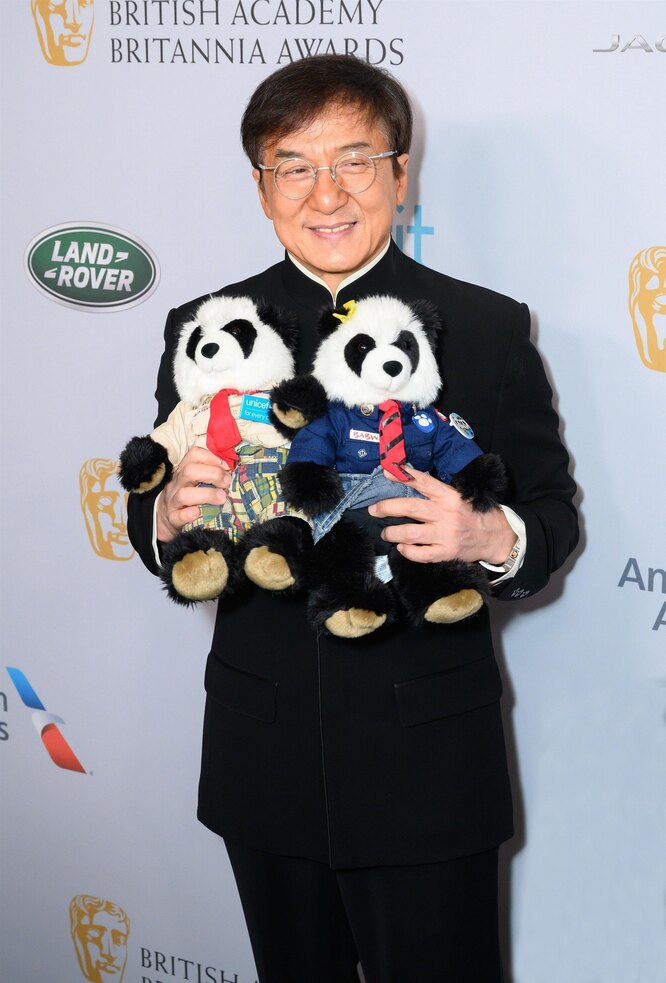 Джеки Чан на премии British Academy Awards 2019 год
