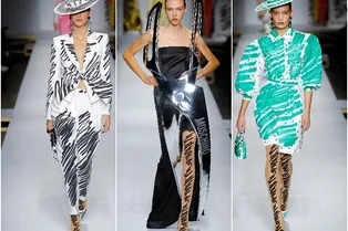 В стиле кутюра 80-х: 25 «нарисованных» образов с показа Moschino В стиле кутюра 80-х: 25 «нарисованных» образов с показа Moschino