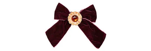 Брошь из бархата, цинка, смолы и железа, Uterqüe, 3990 руб., Uterqüe. Брошь из бархата, цинка, смолы и железа, Uterqüe, 3990 руб., Uterqüe.