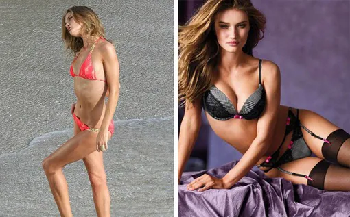 victoria's secret angels фото до и после