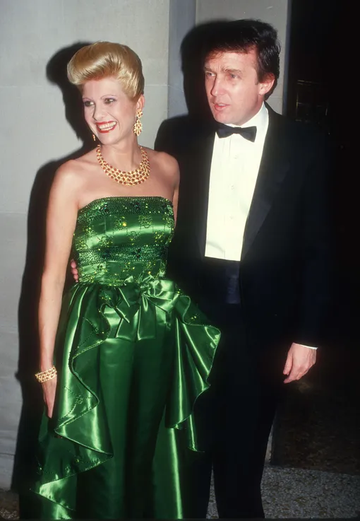 Ивана и Дональд Трамп в 1989 году