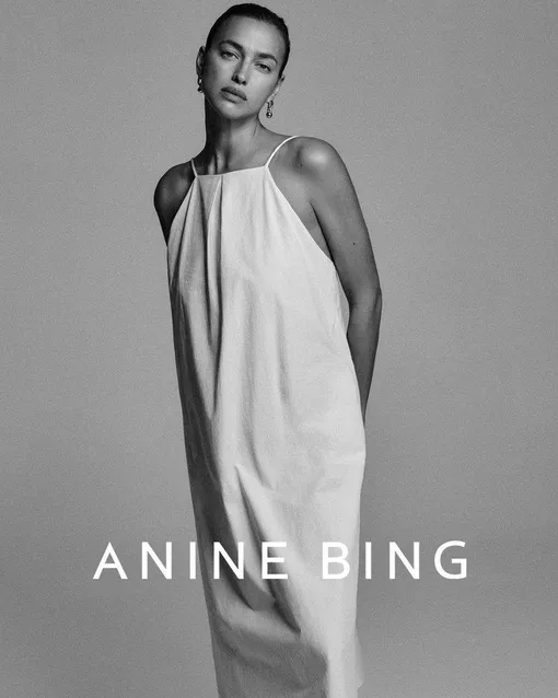 Ирина Шейк для бренда Anine Bing